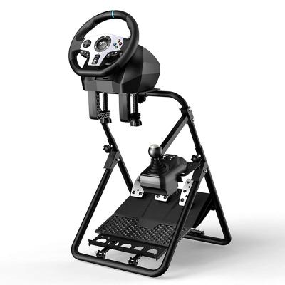 China ERGONOMIC Racing Wheel Stand for Logitech G920 G29 G923 with Pedals and Gear Clutch Mount for PS4, Xbox, Ferrari, PC Steering Wheel for sale