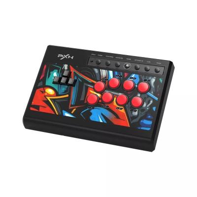 China TURBO BUTTON Arcade Fight Stick PXN X8 Street Fighter USB Turbo Gamepad and Audio Functions for PS3/PS4/Xbox ONE/X&S/NS/PC for sale