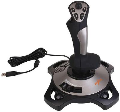 China VIBRATION MOTOR flight stick, PXN-2113 flight usb joystick has 12 programmable buttons and vibration function, suitable for PC for sale