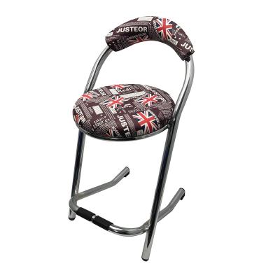 China Good quality modern nordic style metal iron bar chair for cafe bar game room for sale