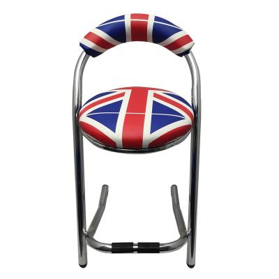 China Modern Nordic style factory metal iron bar chair directly for cafe bar game room for sale