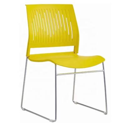 China Wholesale Modern Stackable Cafe Plastic Armless Chair PP Modern Nordic Stackable Plastic Dining Chair For Restaurant Home for sale