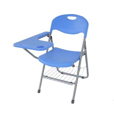 China Hot Selling Adjustable Cheap Educational Institution Chair (Height) Plastic Study Office Chair With Writing Board for sale