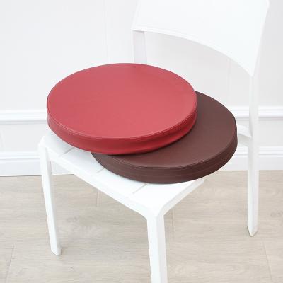 China Spot Colorful Modern PU Leather Stool Outdoor Modern Comfortable Maker Stool Mat for sale