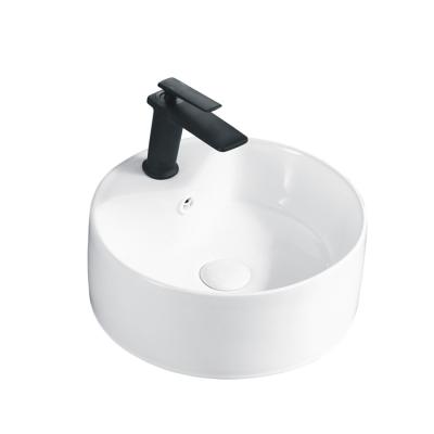 China Modern Custom White Solid Face Bathroom Utensils Wash Basin for sale