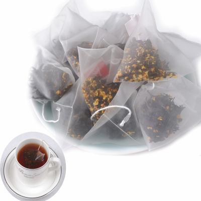 China Natural/High Quality English Breakfast Chinese Organic Mesh Pyramid Empty Tea Bags Loose Osmanthus Black Tea for sale