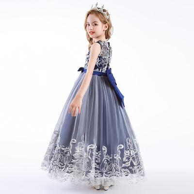 China Breathable Kid's Long Pageant Prom Ball Gown Princess Dresses Wedding Party Night Flower Girls Formal Dresses for sale