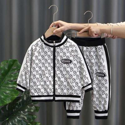 China Fashion\2021 high quality comfortable new design little boys clothes set can be worn in all seasons baby boy gentleman clothes set for sale