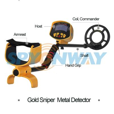 China Professional Underground Gold Detector Price , Long Range Deep Ground Gold Metal Detector Sale MD3010 Diameter 2mm for sale