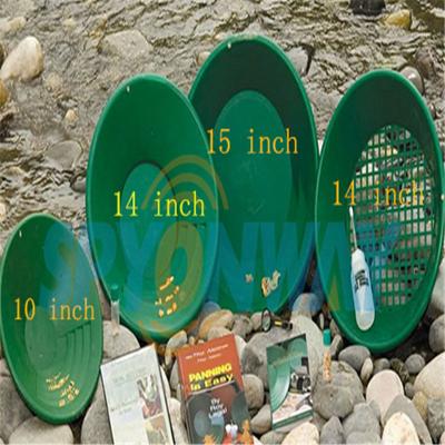 China Alluvial Gold Washing Large Gold Classifier Green Screen and Gold Pan Panning Kit for sale