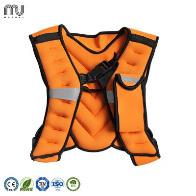 China Home Exercise Amazon Sports Iron Sand Bag 5-10KG Mutual Wholesale Hot Selling Fitness Weight Bearing Running Vest for sale