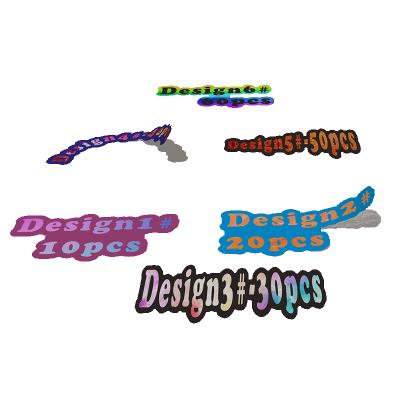 China Waterproof new pattern glass hot-selling customized stickers for kids and laptop for sale