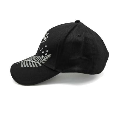 China Common Stock Cotton Hat With Embroidery Logo Curved Baseball Ball Cap for sale