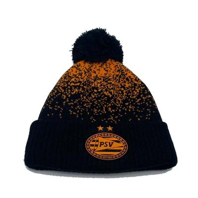 China JOINT Custom Knit Cuffed Acrylic Slouchy Beanie, Streetwear Label Private Logo Beanies Fisherman Skull Hats Winter Woven Hat for sale