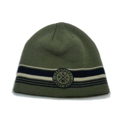 China COMMON Wholesale Customized Funny Acrylic Soft Winter OEM Jacquard Beanie Hats For Men for sale