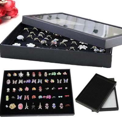 China Recyclable Customized Paper Gift Box With Clear PVC Window Jewelry Packaging Box Display Box for sale