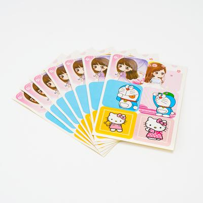 China Custom Craft Seal Sticker Printing DIY Cute Hand Account PVC Stickers For Kids for sale