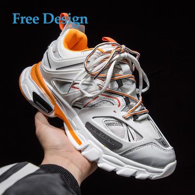 China Fashion Trend Fashion Brand Custom Mens OG Shoes High Quality Sneaker Shoe Track 3.0 Original Luxury Sports Shoes For Men for sale