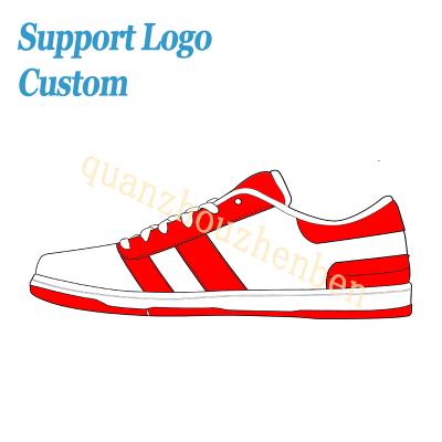 China Steel Toe Running Shoes Men Steel Toe Sneakers Basketball Running Sports Shoes Factory Fashion Leather Custom Shoes for sale