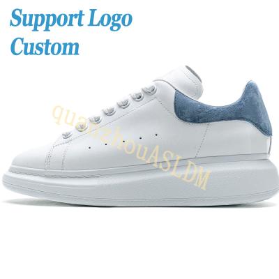 China Sporty White Sport Shoes USB Logo Brand Shoes Heighten Shoes USB New Arrivals Custom Leather Sports Shoes for sale