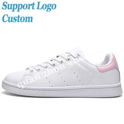 China The Logo Running Sneakers Brand Men's White Simple Sports Shoes Wholesale Custom Active Sneaker Shoes for sale