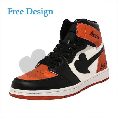 China CUSHIONING New Designer Custom Oem Odm Sport Sneaker Men Sport Casual Shoes Women Hightop Sport Brand Name Shoe for sale