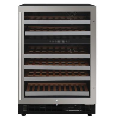 China Responsive Touch Screen Single Zone Frost Free Built In Cellar Beverage Cooler Cabinet Fridge for sale