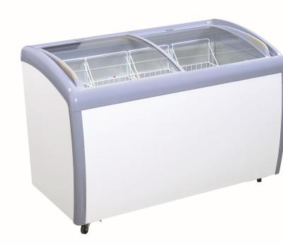 China Chest Freezer Ice Cream Freezer RI-560/570L Showcase Display Storage Vending Freezer for sale