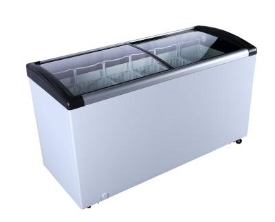 China Chest Freezer Ice Cream Freezer CA-366A 359L/13 Cu.Ft Showcase Display Storage Vending Freezer for sale