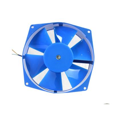 China Industrial Tooling Fan 210x210x70 Double Ball Bearing Type Pure Copper Coil Rechargeable Axial Fan for sale