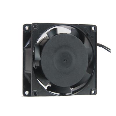 China Small Aluminum Alloy AC Industrial Tooling 80X80X25mm Brushless Frame Ventilation Axial Fan For Medical Appliance for sale