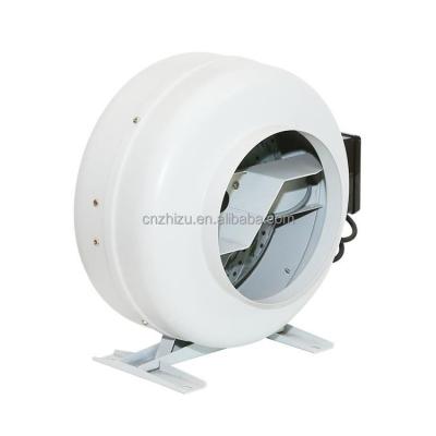 China OEM Factory Wholesale Duct Height Hotels 160mm Ventilation Circular Centrifugal Fresh Air Duct Fan for sale