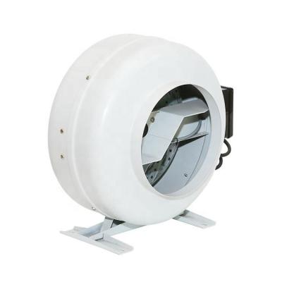 China Hotels 315mm Silence Outer Hose Fan Circular Rotor Duct Fan hvls Blower Centrifugal for sale