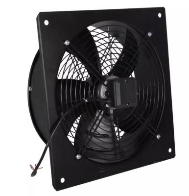 China Factory 400mm External Rotor 220/380V Square Range Fan Industrial Set Axial Powerful Ventilation Fan for sale