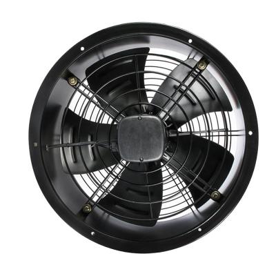 China Factory Long Tube AC ​​Fans Cast Iron Ventilation Exhaust Fans Axial Inline Circular Silencer for sale