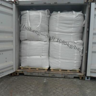 China shandong salt, edible salt, salt in big bag packing rock salt for sale