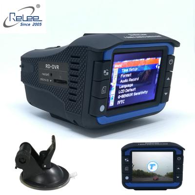 China 2021 G-sensor hotsale radar detector and russian car vcr road speed car dvr radar detector for sale