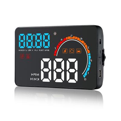 China New OBD GPS HUD Car Head-Up Display Car Universal Plastic and Electronic Component Display Digital Projector Display for sale