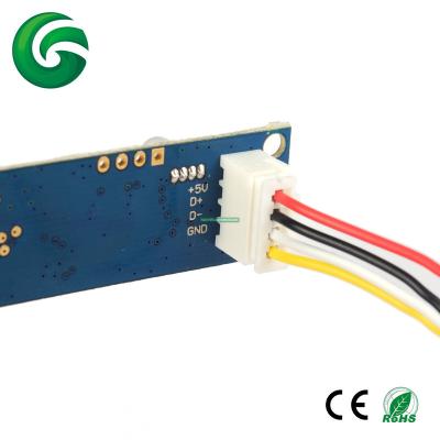 China 2.4G wireless dmx receiver-transmitter pcb module 70*18mm for sale