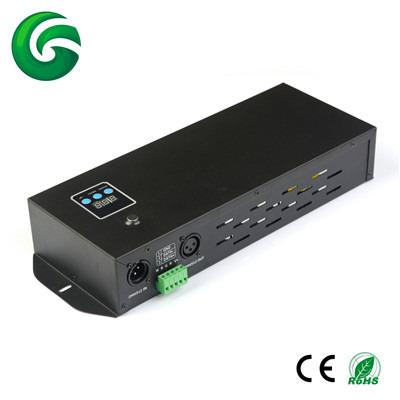 China AC100-240V Master DMX Controller RGB RGBW LED Decoder dmx512 Dimmer 380*148*80MM for sale