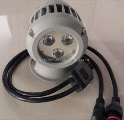 China New design 3x8w RGBW 4in1 aluminum alloy led garden light for sale