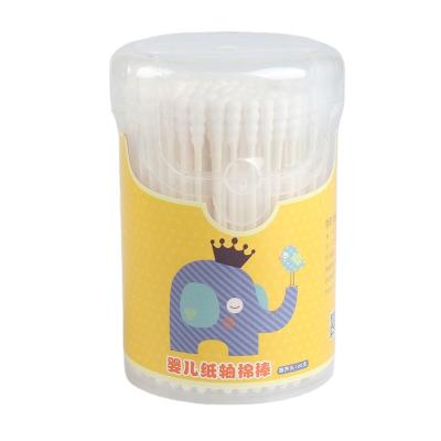 China 2017 JIEJIEYA New Product One Touch Case Disposable Baby Cotton Earbuds for sale