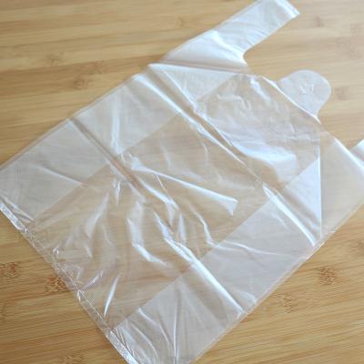 China Recyclable Custom Printed HDPE T Shirt Plastic Bags for sale