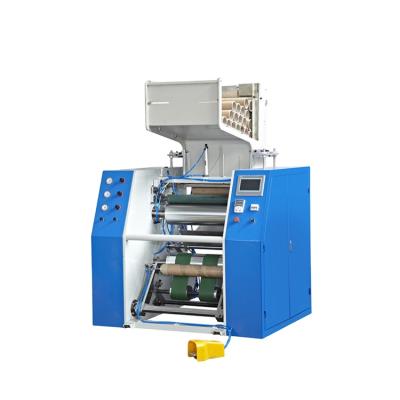 China CLOTHING Hot Sale Automatic Stretch Roll Film Rewinding Machine Price for sale