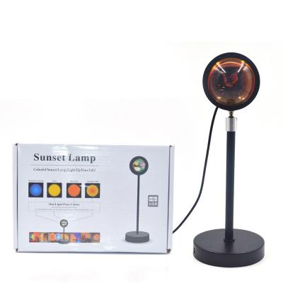 China SX Theme Park Factory Wholesale16 Colors Atmosphere Lamp RGB Sunset Remote Control Projector Lamp for sale