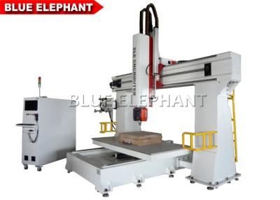 China 24KW vijf Ascnc Malenmachine, Cnc het Merk van de Machineitalië HSD van de Routergraveur Luchtkoelingsas Te koop