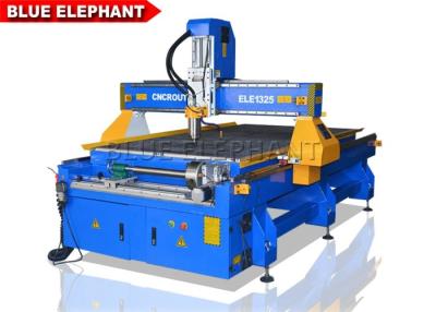 China Aluminum Cutting Metal Engraving Machine With Fixed Rotary 1300 X 2500 X 200mm for sale