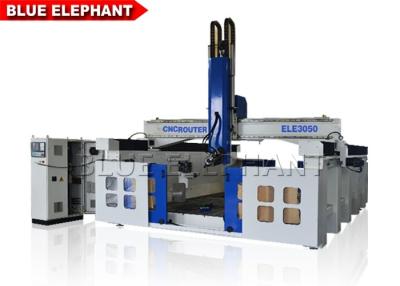 China Houten Deur die Atc tot As Vijf maken Ascnc Router, Structuur de Uit gegoten staal van de Schuimsnijmachine Te koop