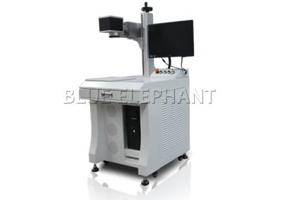 China 3D Mini Acryl de Gravuremachine van de Vezellaser, Draagbare de Drukmachine van de Metaallaser Te koop