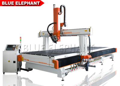 China ATC van ELE 2050 houtbewerkingscnc routermachine, 4 as houten snijdende machine met cnc machineprijs Te koop